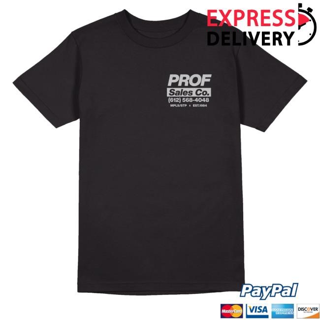 Official Stophouse Prof Sales Co Black Long Sleeve T Shirt Stophouse Group Merch Store