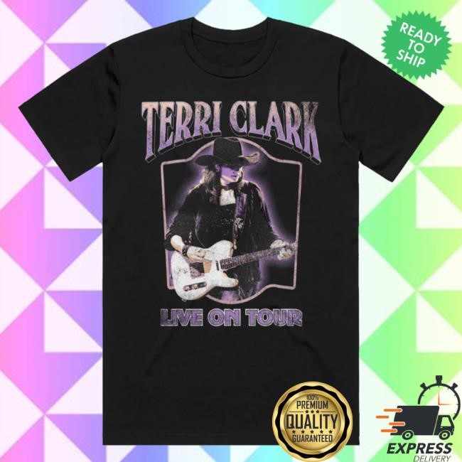 Terri Clark Music Merch Shop Live On Tour Tee