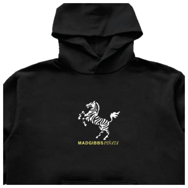 You Only Die1nce Madgbibbs Piñata Hooded Sweatshirt