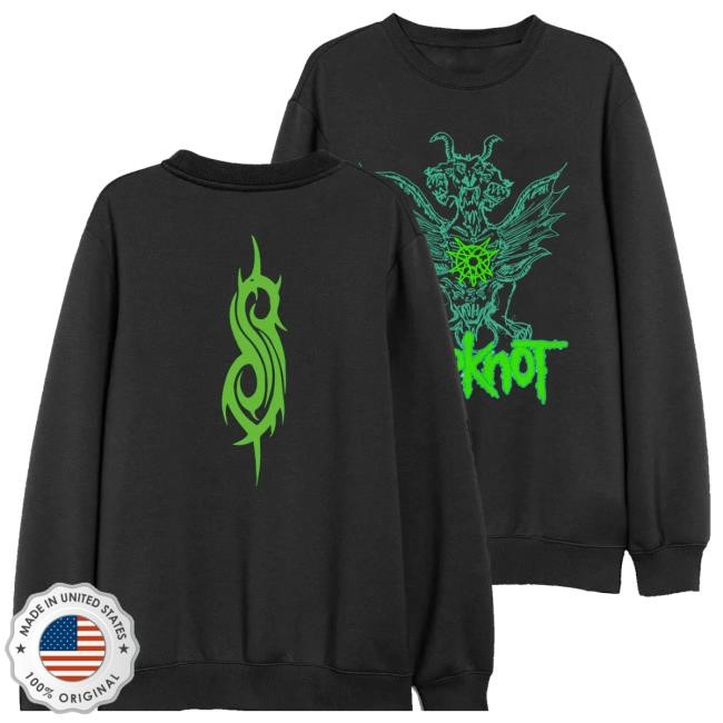 Damaged Society Merch Shop Green Demon Shirt