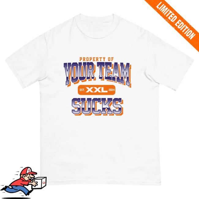 Official Snarp Store Your Team Sucks Clemson Sweatshirt