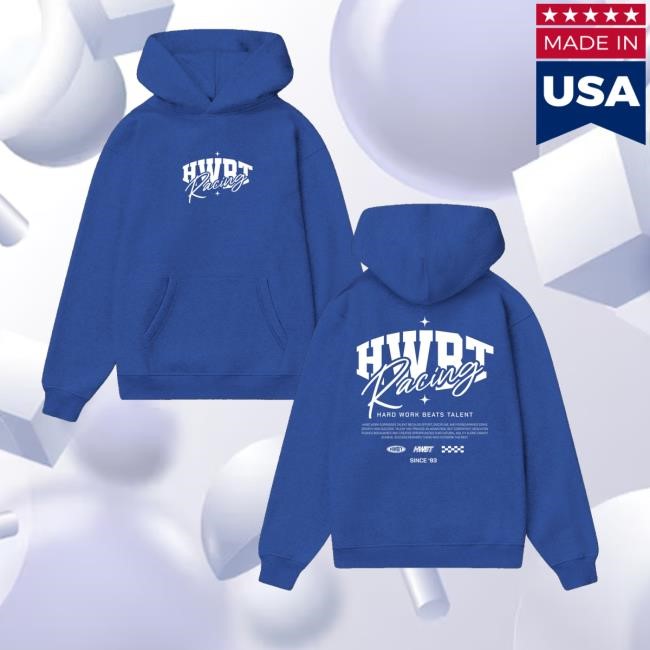 Hwbt Shop Racing Star Heavyweight Boxy Hoodie Sweatshirt