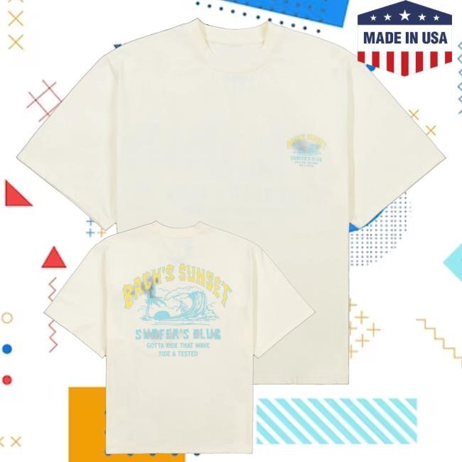 Official Italian Bach Merch Shop Beach T Shirts