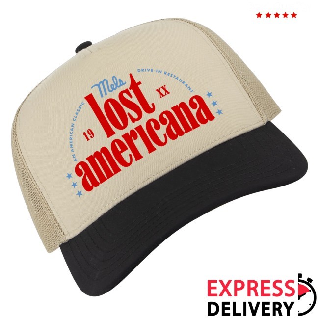 Mels Drive In Merch Mels X Mgk Lost Americana Embroidered Hat