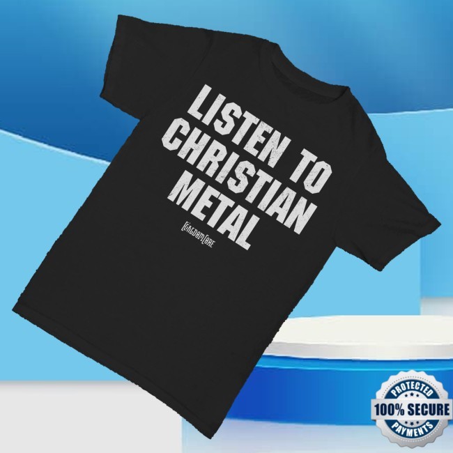 Official Rtvl Merch Ritual Print Company Kingdom Core Listen To Christian Metal Tee