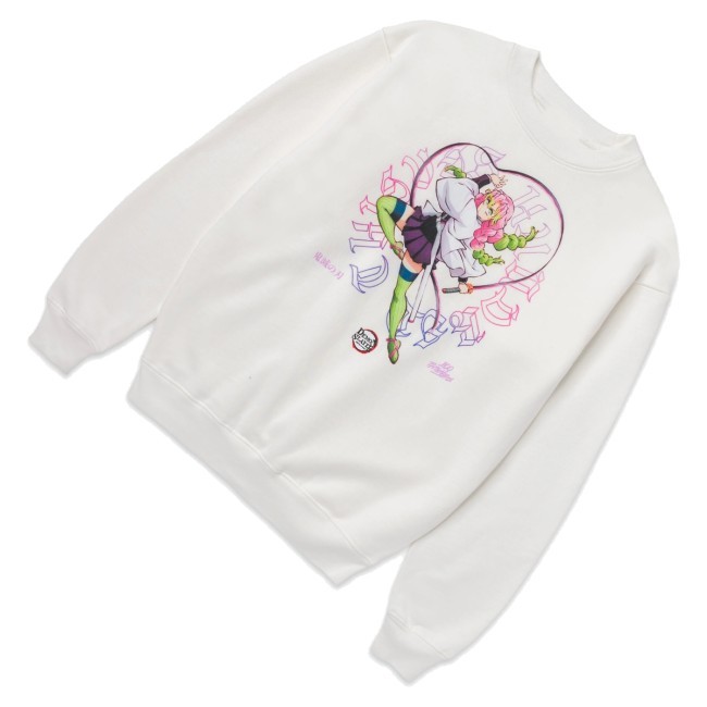 100 Thieves Merch Mitsuri Crewneck Sweatshirt White
