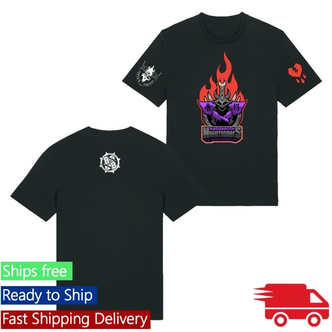 Official Warhammer Merch Blood Bowl Naggaroth Nightmares Team Tee