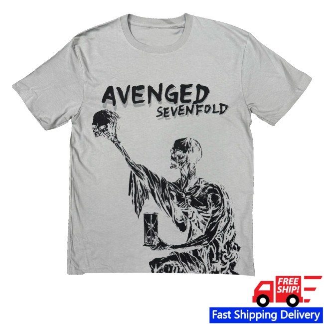 Avenged Sevenfold Europe Tour Skull Hoodie A7x World Merch Store