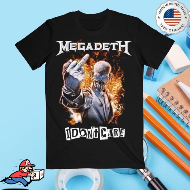 Megadeth Merch Store Ransom Note Hoodie