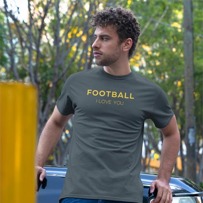 Stephanie Copley Football I Love You Shirt