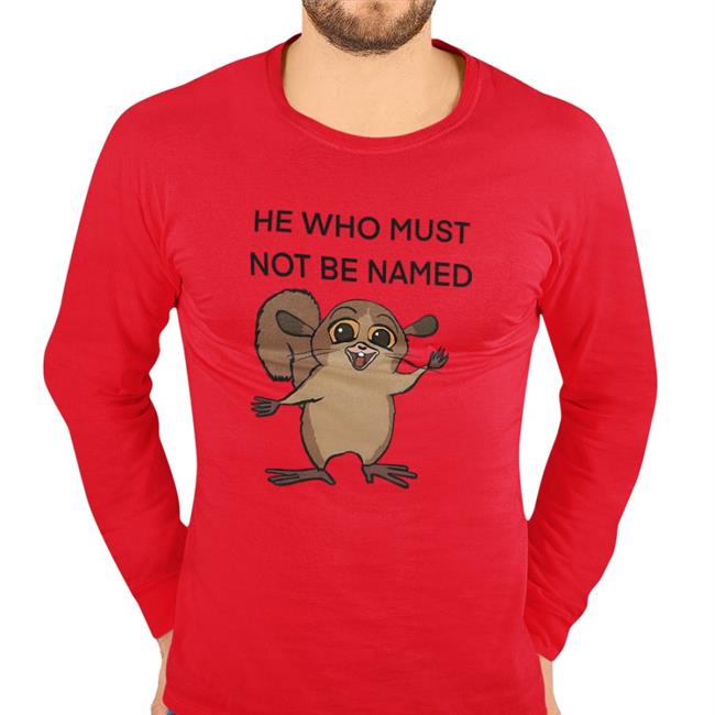 He Who Must Not Be Named Tee Shirt White