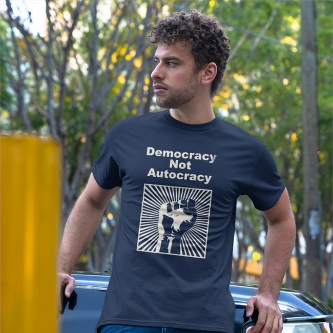 Sweatshirt Mac Wilson Sweatshirt Democracy Not Autocracy