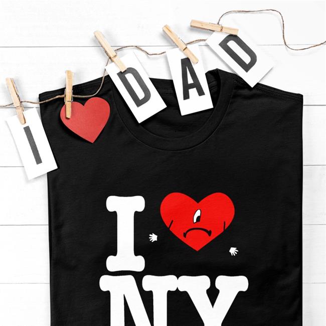 Bad Bunny I Heart New York Shirt