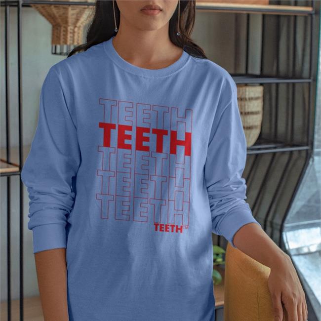 Voidmerch Teeth Teeth Teeth Teeth Sweatshirt Dread Singles