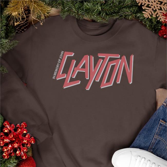 Homage Store Merch In Memory Of John Clayton T-Shirt