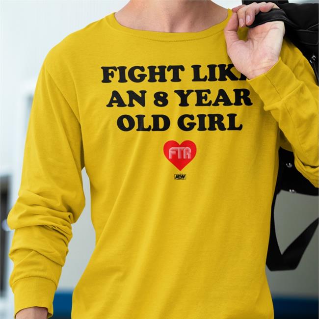 Fight Like An 8 Year Old Girl Hoodie Prowrestlingtees