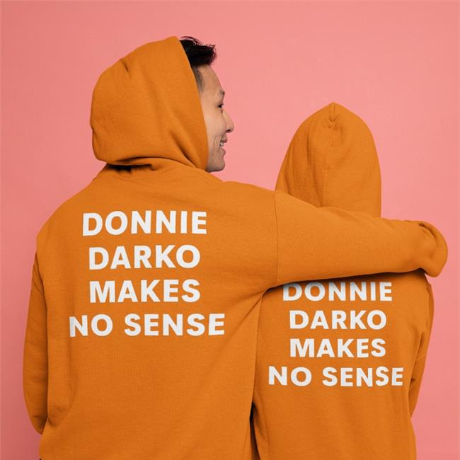 Blue Shirtsthtgohard Donnie Darko Makes No Sense T Shirt