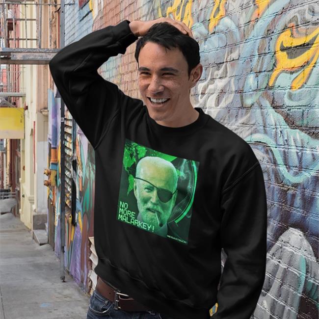 Meidastouch Store Dark Brandon No More Malarkey Hoodie