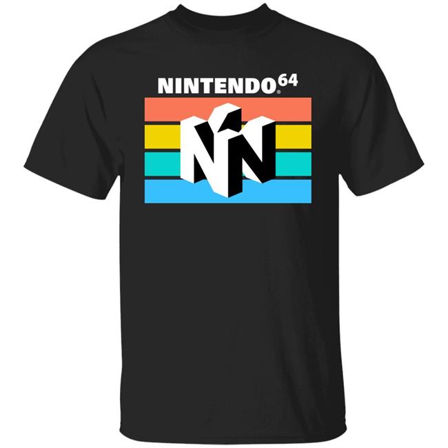Ign Store Nintendo 64 Rainbow Shirt Pan-Pizza: Toon Slayer