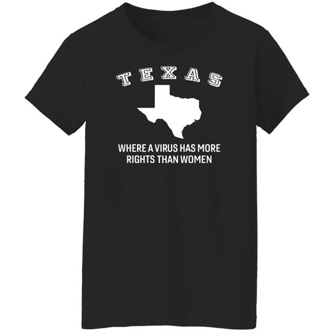 Texas Where A Virus Has More Rights Than A Women Shirt Booradley1961 Texas Where A Virus Has More Rights Than A Women Shirt Booradley1961