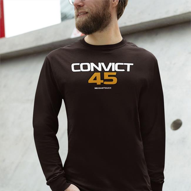 Convict 45 Shirt Navy Funny Convict 45 Navy Shirt