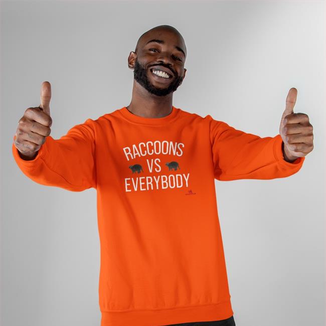 Raccoons Vs Everybody T Shirts The Beaverton Store