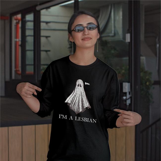 Boo I'm A Lesbian Shirt Luccainternational Store Ghost