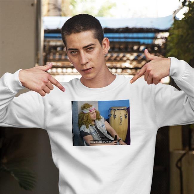 Nick Luciani Saw It Happen, Man T Shirt Shayne Topp