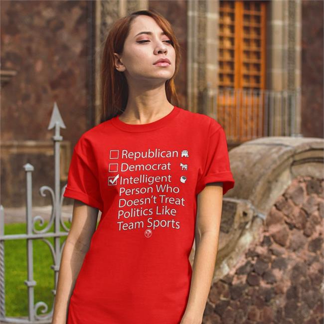 We Are Change Store Republican Democrat Intelligent Person Who Politics Like Team Sport Tees Luke Rudkowski
