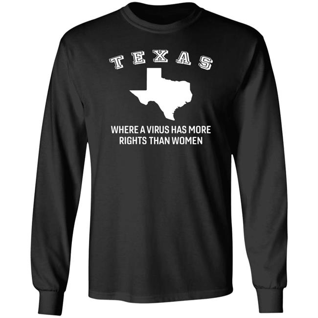 Texas Where A Virus Has More Rights Than A Women Shirt Booradley1961 Texas Where A Virus Has More Rights Than A Women Shirt Booradley1961