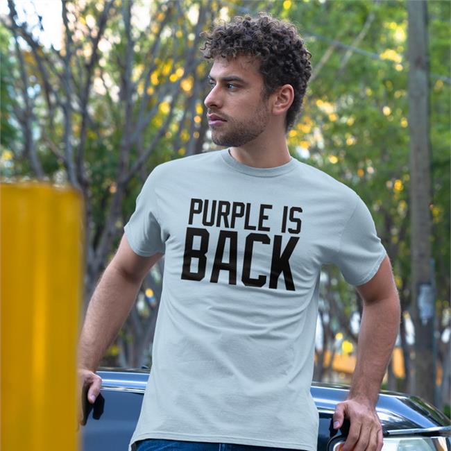 Purple Is Back T-Shirt Dahlelama