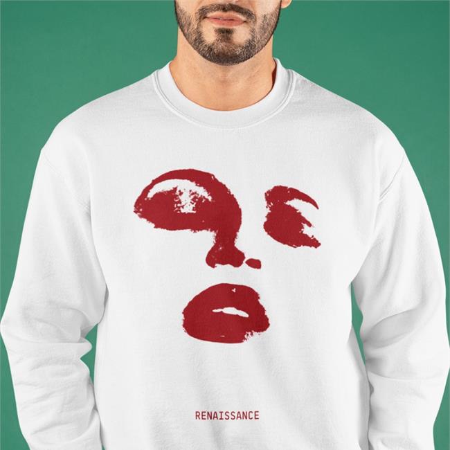 Beylegion Is Cozy Renaissance Face Ringer Shirt Beyonce Merch