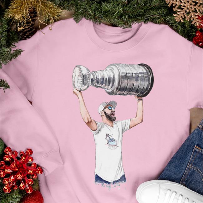Champion Avalanche Warning Nazem Kadri With The Stanley Cup Shirt