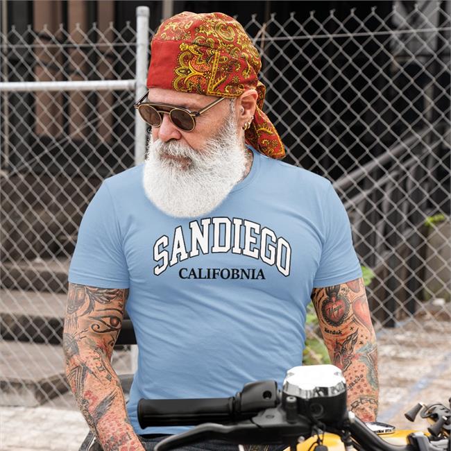 Translatedtees Sandiego Califobnia Shirt