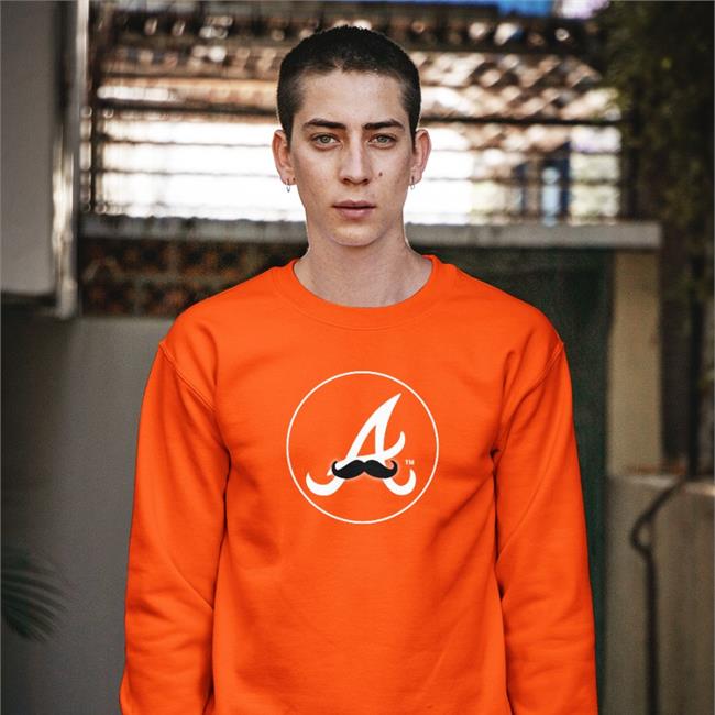 New Logo Atlanta Braves With Funny Beard Hoodie