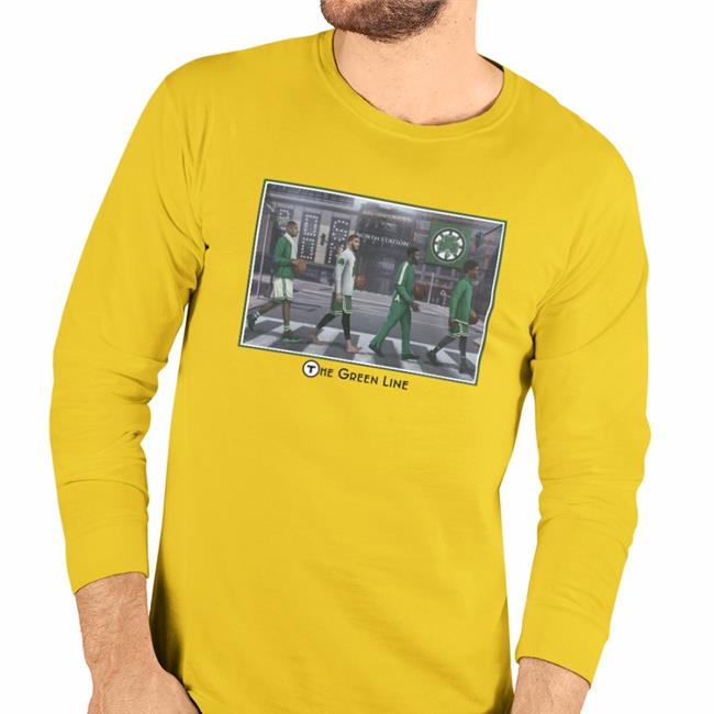 Boston Celtics The Green Line '22 Shirts Fanfavorite Merch Rogueinfluence