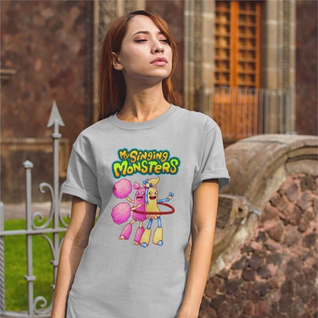 My Singing Monsters Merch Pompom & Hoola Shirt
