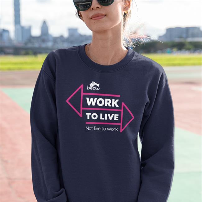 Ronan Burtenshaw Work To Live Not Live To Work T Shirt