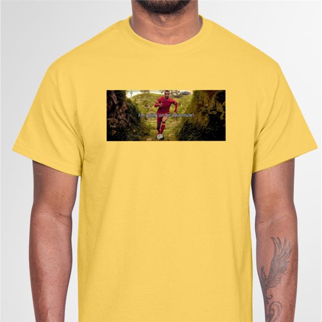 Redmen Merch Joel Matip I'm Going On An Adventure Hoodie Sweatshirt Ste Hoare