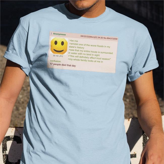 Anonymous Confusion 17 People Died That Day Shirts