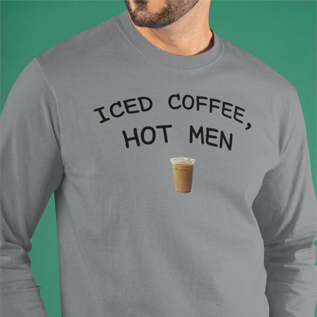 Iced Coffee Hot Men New Shirt