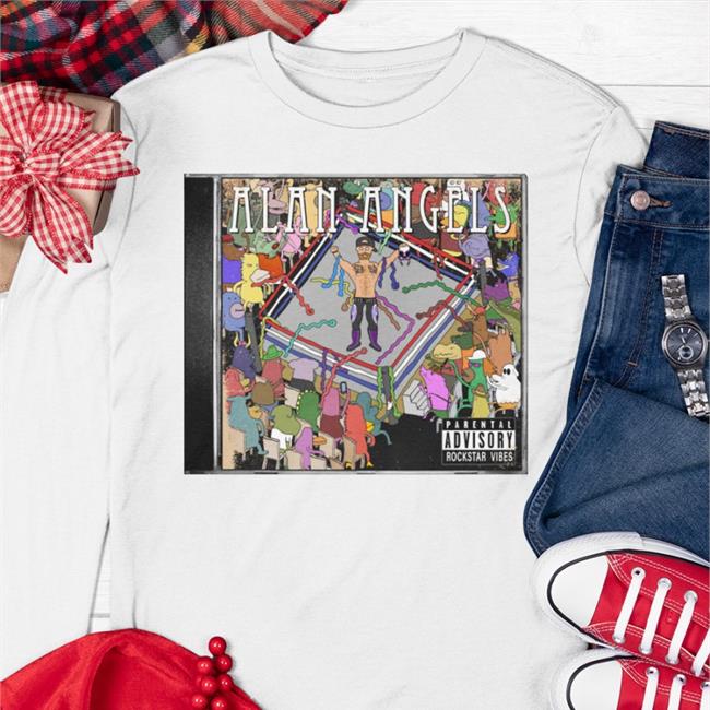 Alan Angels Album Cover Tee Shirt