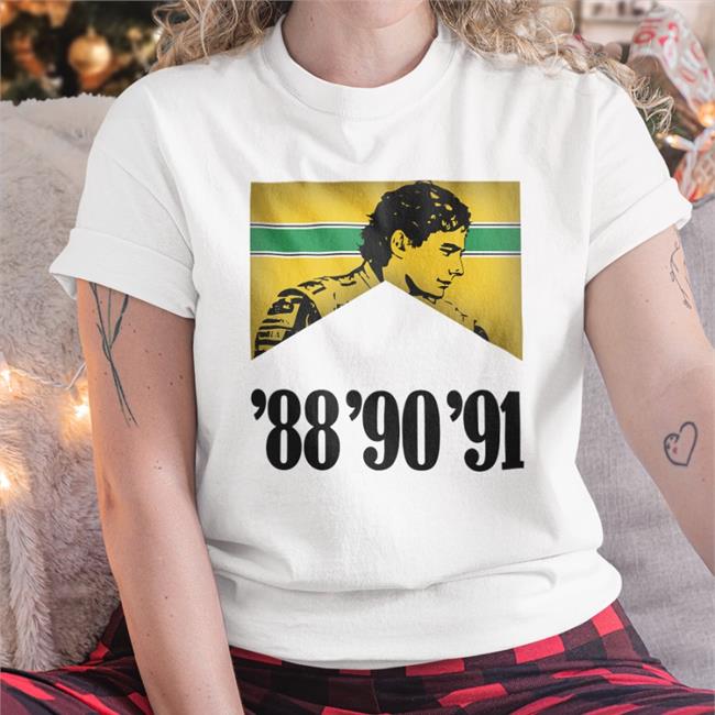 Smoking Kills Please Drive Safely Merch Senna’S Three The ’88, ’90, ’91 Shirt Prescott Rossi