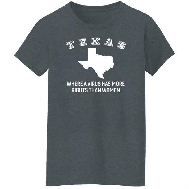 Texas Where A Virus Has More Rights Than A Women Shirt Booradley1961 Texas Where A Virus Has More Rights Than A Women Shirt Booradley1961