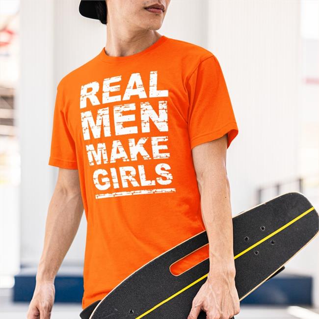 Foone Black Real Men Make Girls Shirt