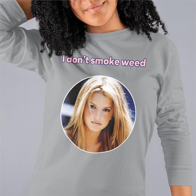 Jessica Simpson I Don't Smoke Weed Tee