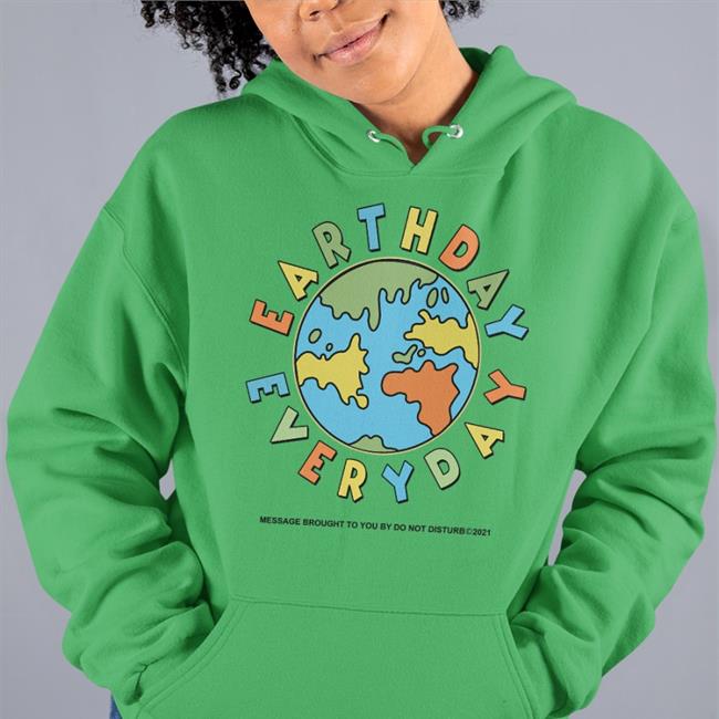 Tyrese Maxey Earth Day Every Day Colorful Alphabet Globe Shirt