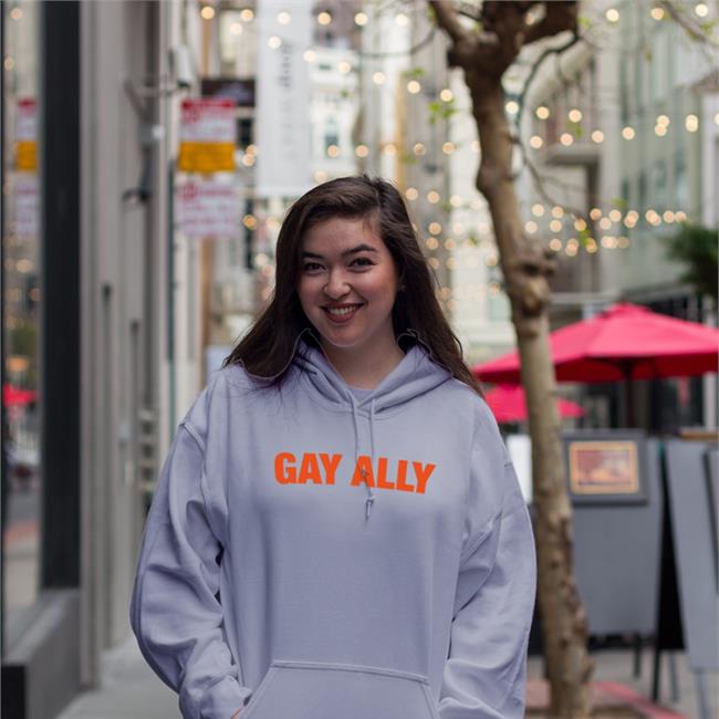Gay Ally Sweatshirt Gold