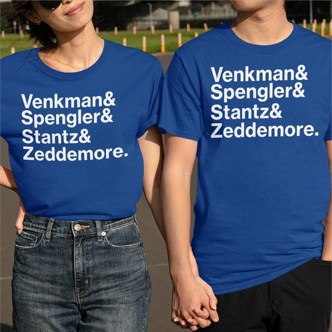 Venkman Spengler Stantz Zeddemore Shirt