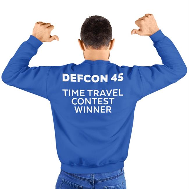 Defcon 45 Time Travel Contest Winner Shirt Def Con